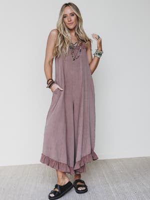Wild Sun Jumpsuit - Coffee L / Coffee