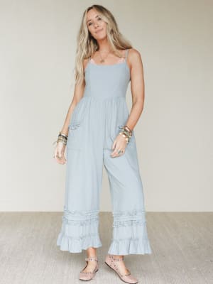 Glory Moment Jumpsuit - Chambray L / Chambray