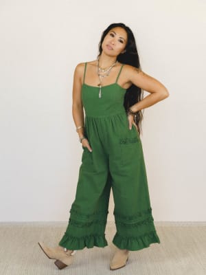 Glory Moment Jumpsuit - Forest L / Forest