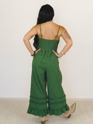 Glory Moment Jumpsuit - Forest L / Forest