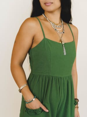 Glory Moment Jumpsuit - Forest L / Forest