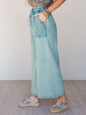 Just The Thing Pants - Peacock L / Peacock