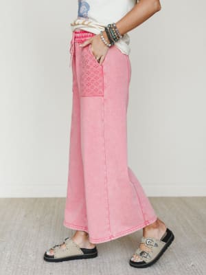 Just The Thing Pants - Pink L / Pink