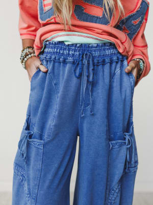 Spring Calling Pants - French Blue S / French Blue