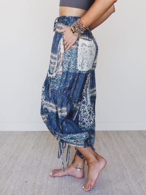 Bohemian Memories Pant - Blue S / Blue