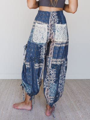 Bohemian Memories Pant - Blue S / Blue