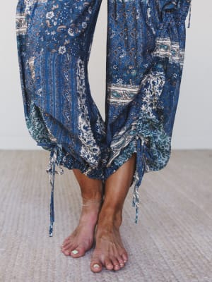 Bohemian Memories Pant - Blue S / Blue