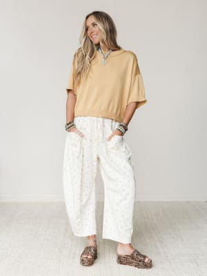New in Town Pants - Butter S / Butter
