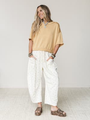New in Town Pants - Butter S / Butter
