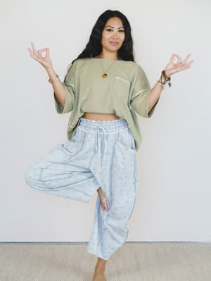 New in Town Pants - Heather Gray L / Heather Gray