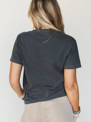 Happy Mama Tee - Pepper/Pink XL / Pepper/Pink