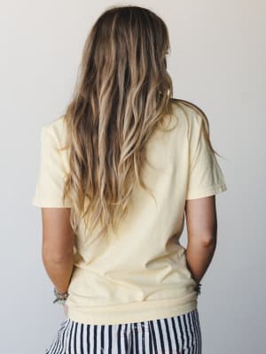 The Nest Easy Tiger Graphic Tee - Butter XL / Butter