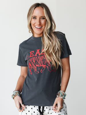 The Nest Easy Tiger Graphic Tee - Pepper S / Pepper