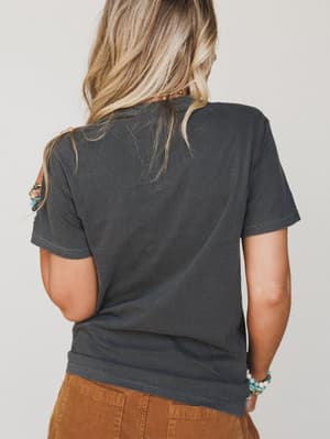 The Nest Bloom Wild Graphic Tee - Pepper XL / Pepper