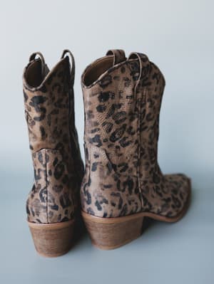 Claire Bootie - Leopard 8.5 / Leopard