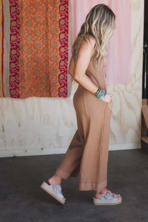 sky-path-wide-leg-jumpsuit-camel/Deep Camel