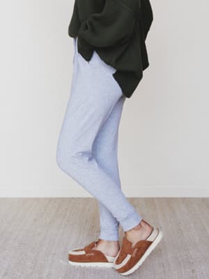 Dani Jogger Lounge Pant - Heather Gray XL / Heather Gray
