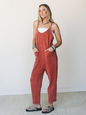 plaid-pocket-3-piece-ootw-set-rust/Rust