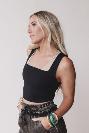 cool-intentions-top-black/Black