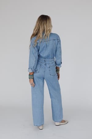little-extra-denim-jumpsuit-light-denim/Blue