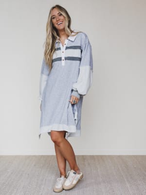 Juniper Dress - Grey Marl L / Grey Marl