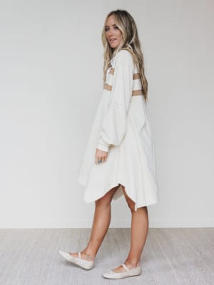 Juniper Dress - Oatmeal L / Oatmeal