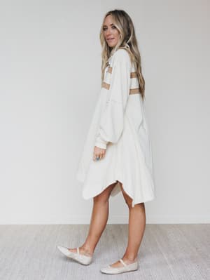 Juniper Dress - Oatmeal L / Oatmeal