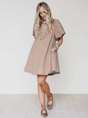 Baby Love Dress - Latte L / Latte