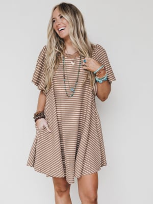 Baby Love Dress - Latte L / Latte