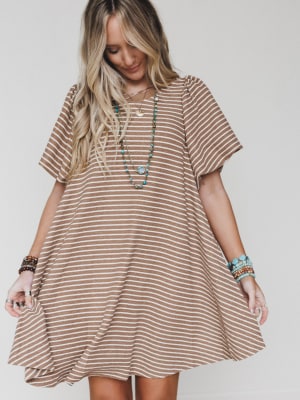Baby Love Dress - Latte L / Latte
