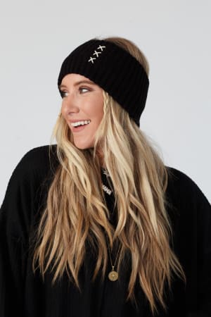 Sadia Embroidered Head Wrap: undefined