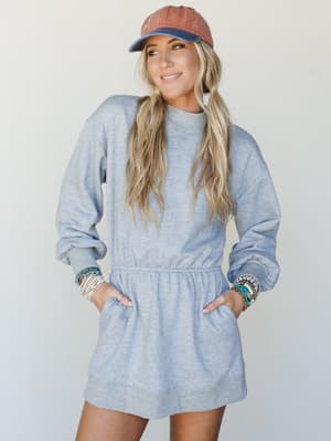 Summer Nights Dress - Grey L / Grey