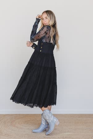 harvest-haze-overalls-dress-black/Black