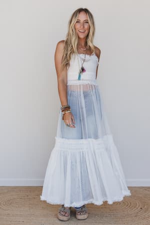 light-layers-maxi-dress-white/White