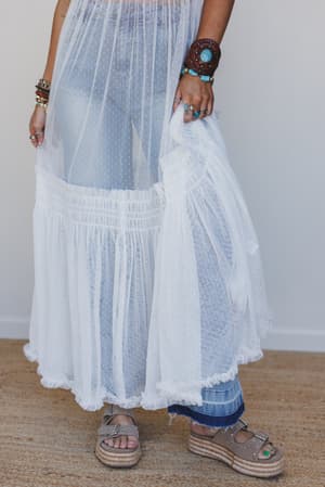 light-layers-maxi-dress-white/White