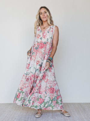 Zeya Floral Maxi Dress - Floral Multi L / Floral Multi
