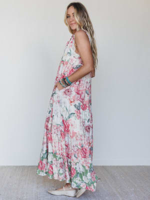 Zeya Floral Maxi Dress - Floral Multi L / Floral Multi