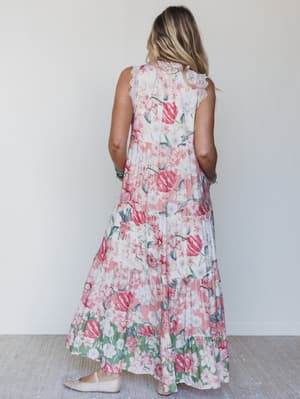Zeya Floral Maxi Dress - Floral Multi L / Floral Multi