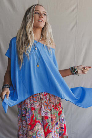 wanderlight-top-blue/Blue