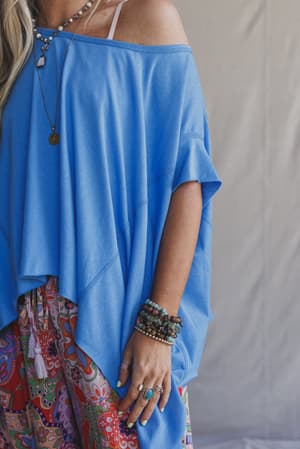 wanderlight-top-blue/Blue