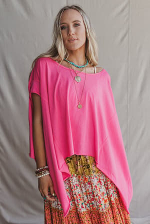 wanderlight-top-pink/Pink