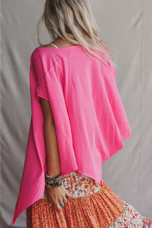 wanderlight-top-pink/Pink