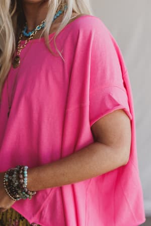 wanderlight-top-pink/Pink