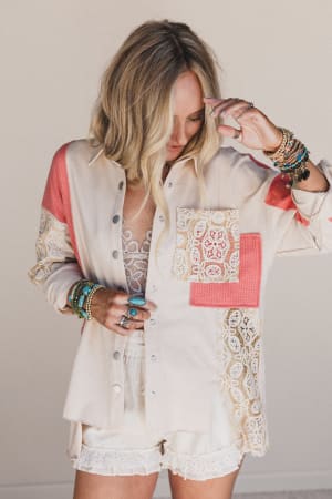 Azaria Button Down Top: undefined