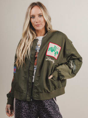 West Coast Rhode Bomber Jacket: undefined