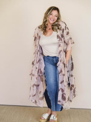 Western Sun Kimono: undefined