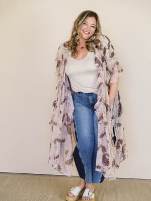 Western Sun Kimono: undefined