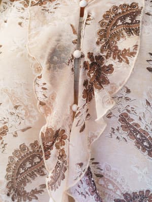 Western Sun Kimono - Beige L / Beige
