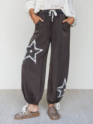 the-nest-bobbie-patchwork-convertible-wide-leg-pant-charcoal/Charcoal
