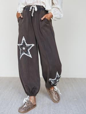the-nest-bobbie-patchwork-convertible-wide-leg-pant-charcoal/Charcoal